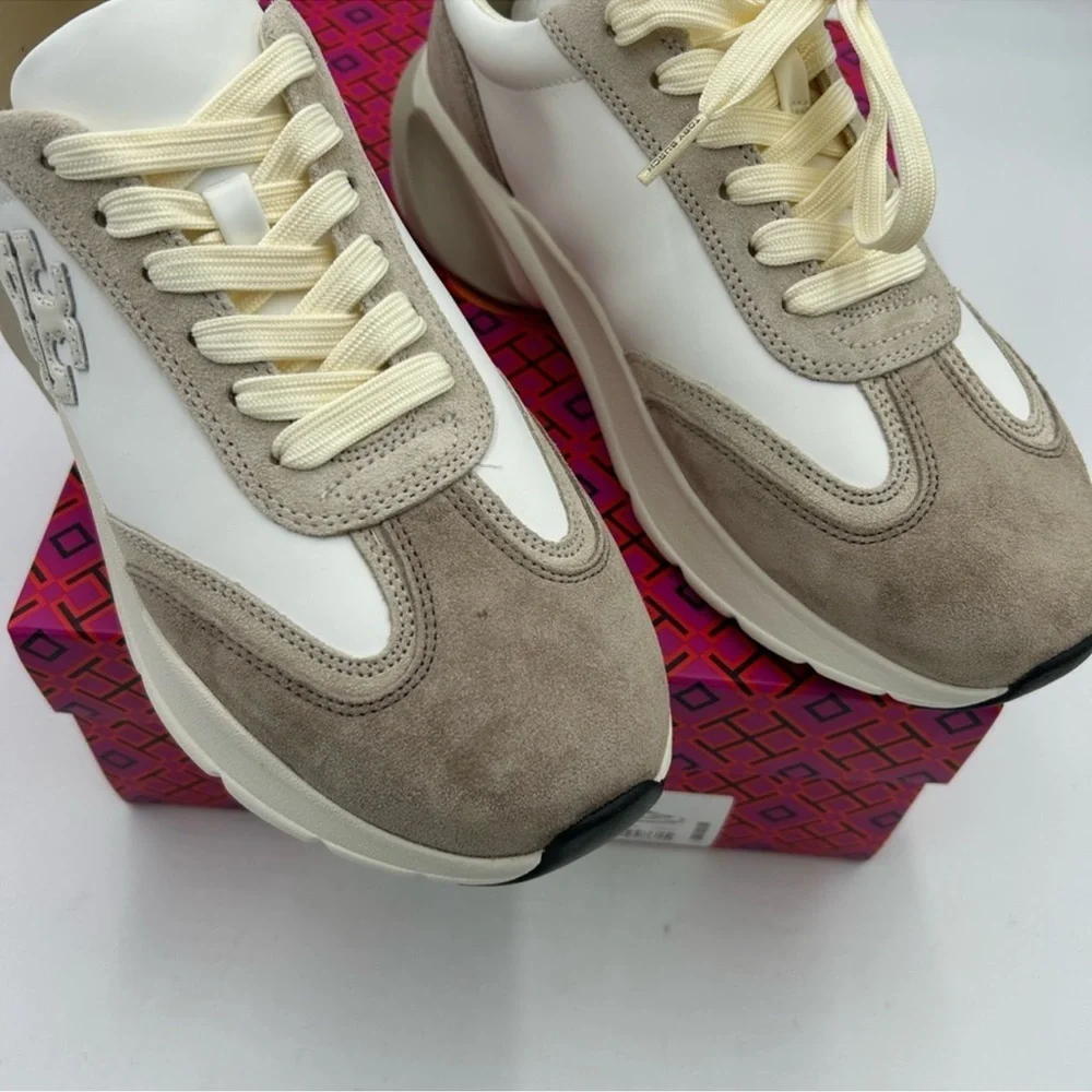 Women’s Tory Burch good luck trainer sneaker size 9
